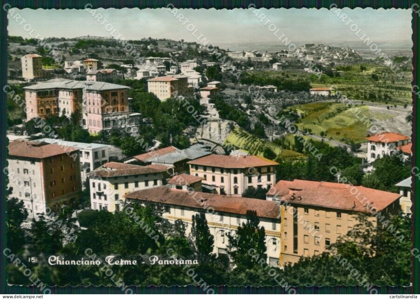 Siena Chianciano Terme Foto FG Cartolina ZK1406 - Siena