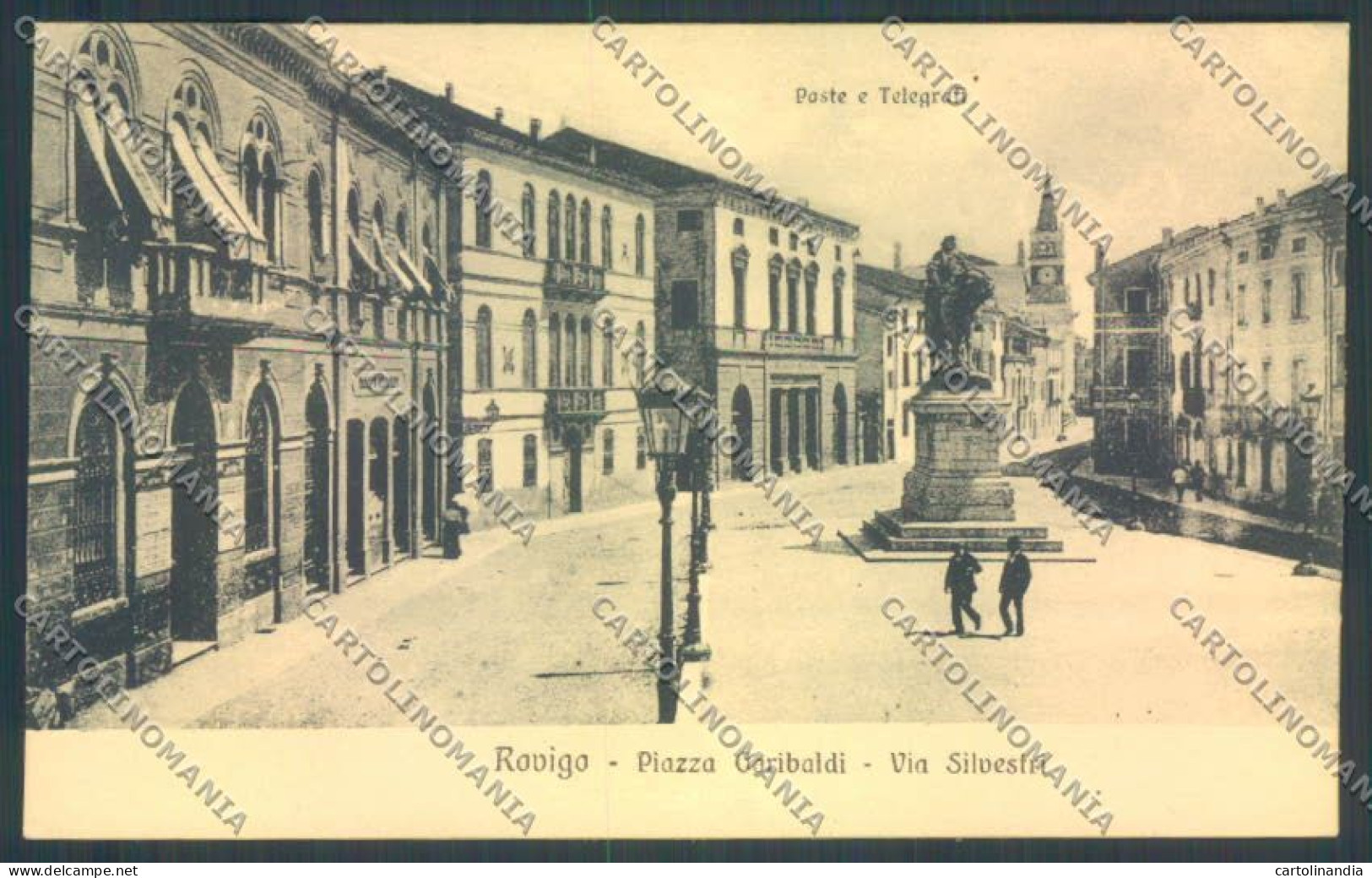 Rovigo Città Garibaldi Cartolina ZQ1721 - Rovigo