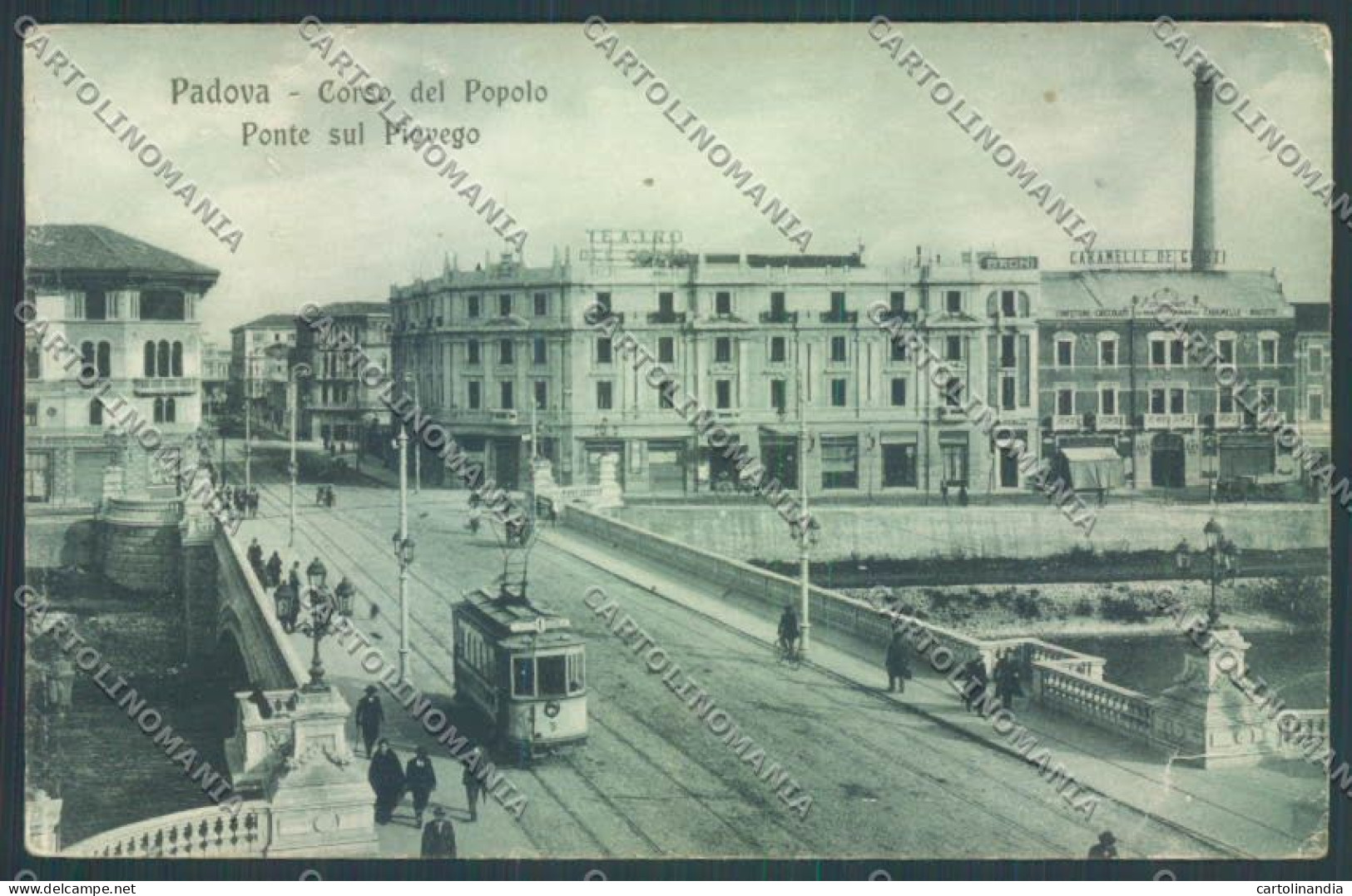 Padova Città Tram Cartolina ZQ2307 - Padova