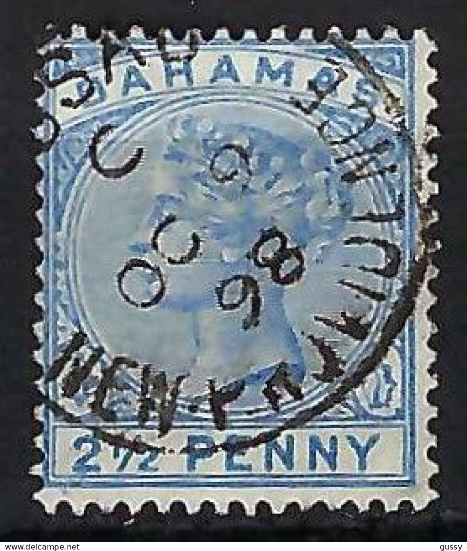 BAHAMAS Ca.1884-90: Le Y&T 19 Obl. - 1859-1963 Kronenkolonie