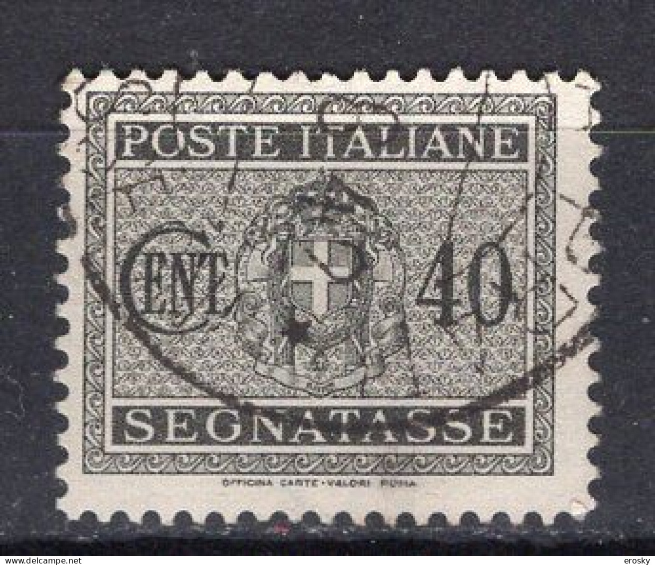 Z6180 - ITALIA REGNO TASSE SASSONE N°39 - Postage Due