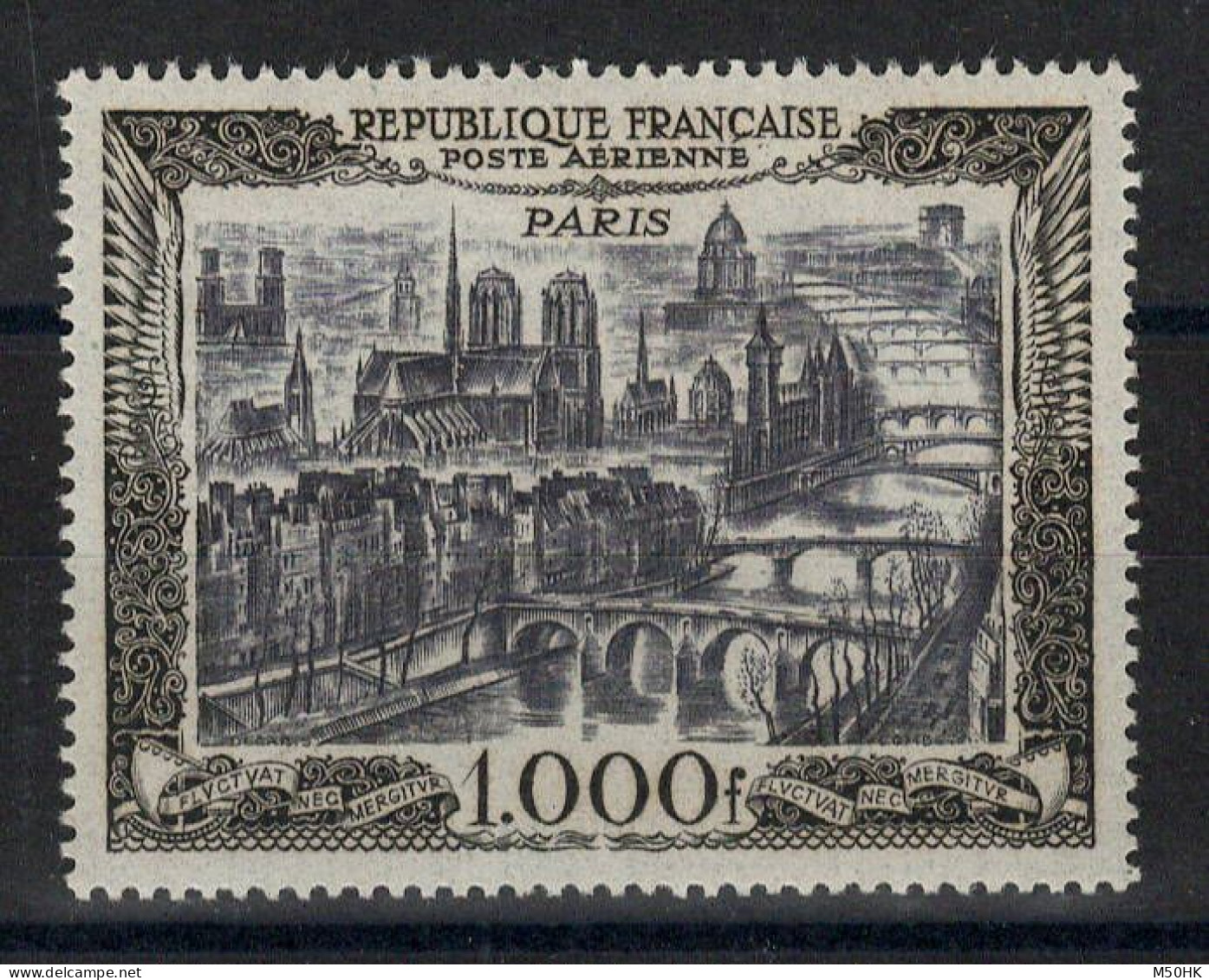 YV PA 29 N* MH , Vue De Paris , Très Frais , Cote 95 Euros - 1927-1959 Postfris