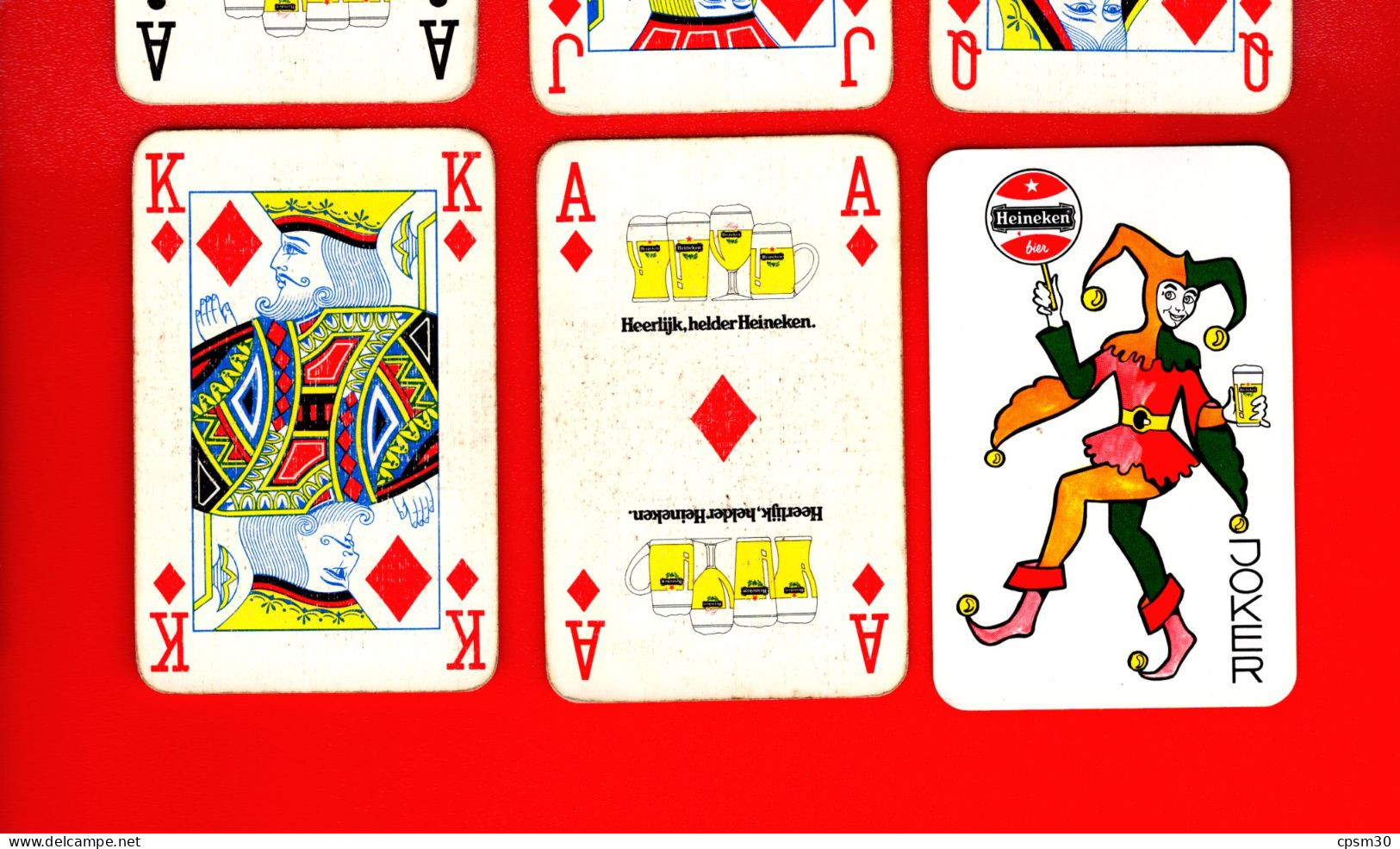 JEU De Cartes, HEINEKEN, 17 Cartes - 32 Cards