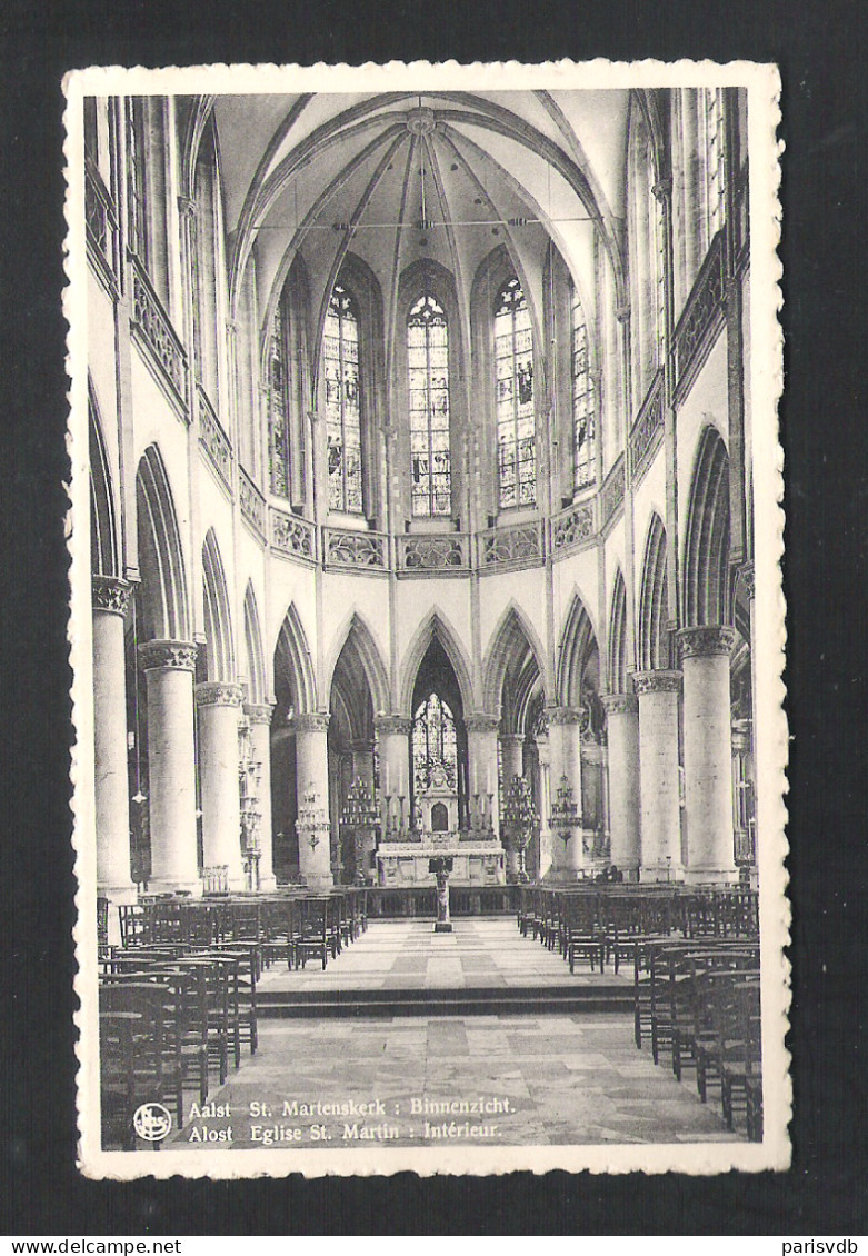 AALST - ST. MARTENSKERK  - BINNENZICHT  - NELS  (10.896) - Aalst