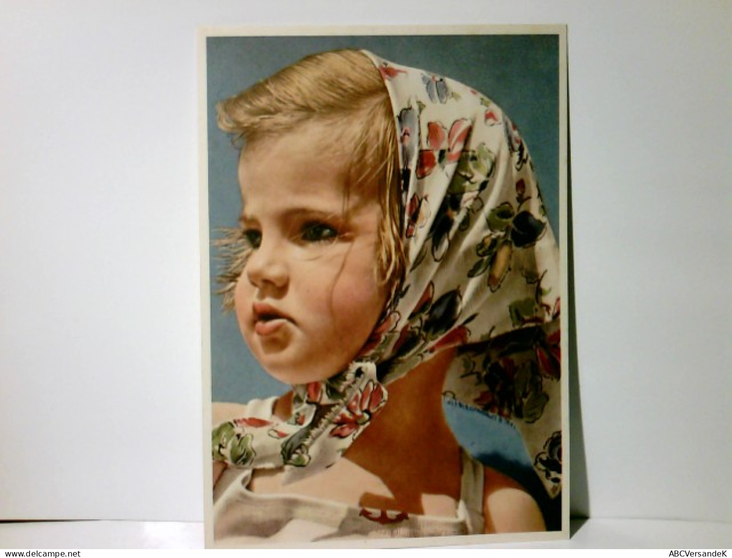 Nostalgie / Vintage. Alte Ansichtskarte / Postkarte Farbig, Ungel. Ca 50 / 60ger Jahre. Kinderfotografie, Mäd - Non Classificati