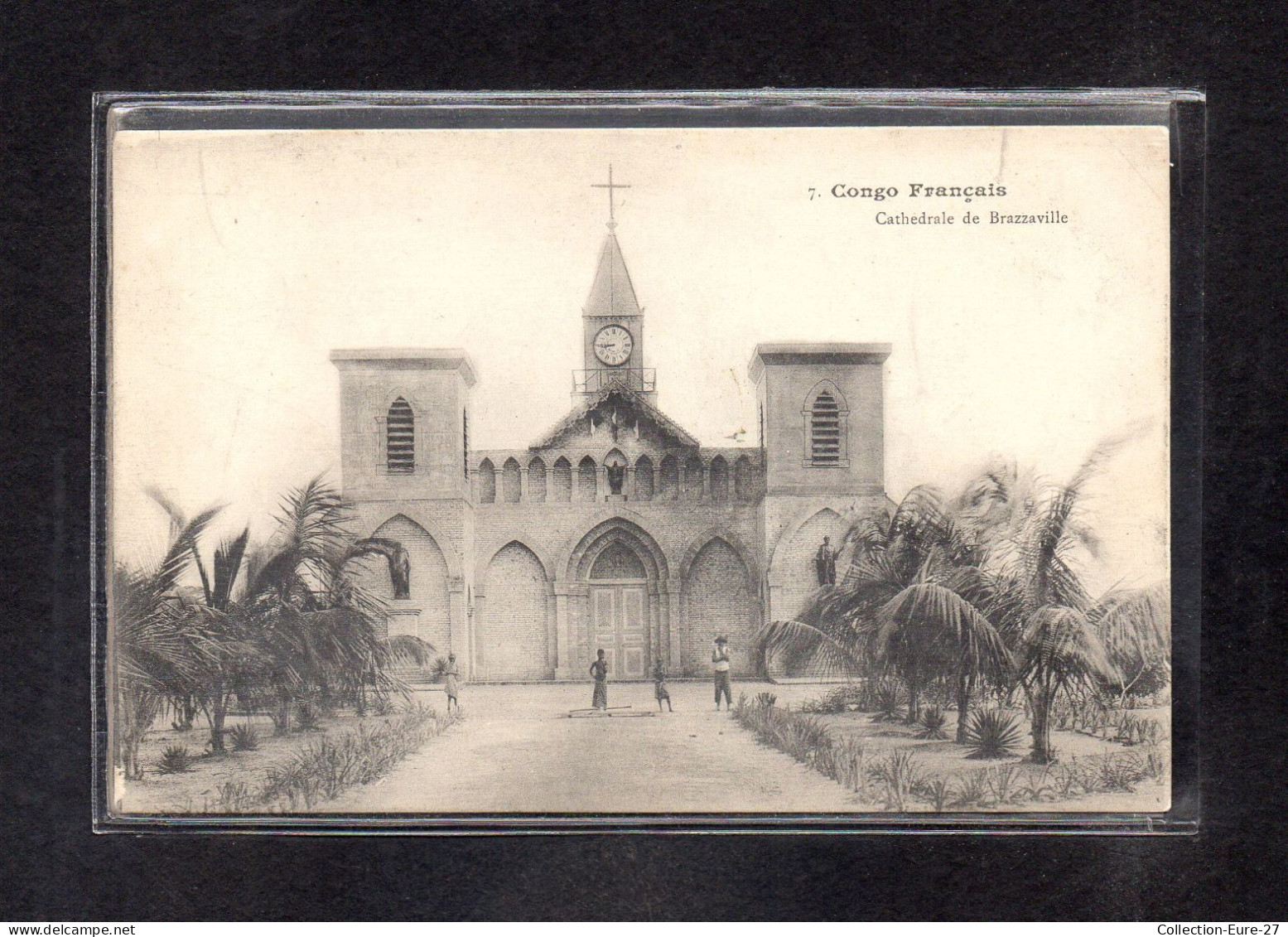 (18/04/24) CONGO FRANCAIS-CPA CATHEDRALE DE BRAZZAVILLE - French Congo