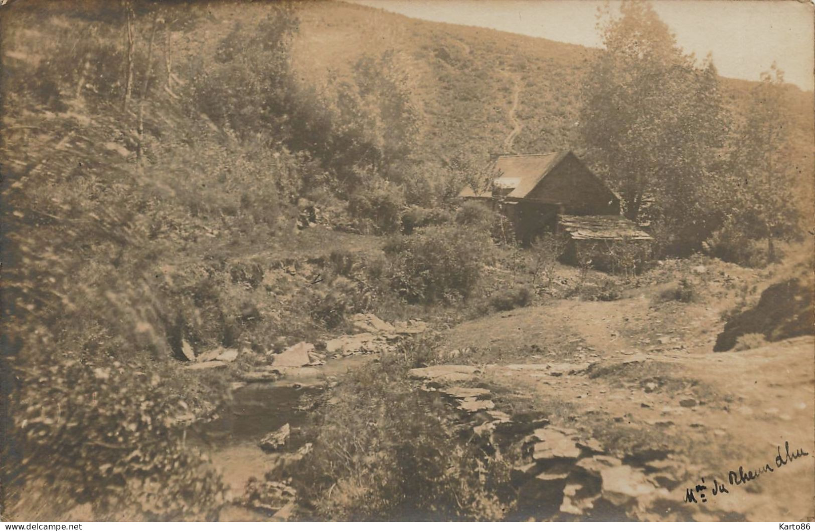 Ploudalmézeau * Carte Photo 1922 * Le Moulin De ... Dhu * Minoterie - Ploudalmézeau