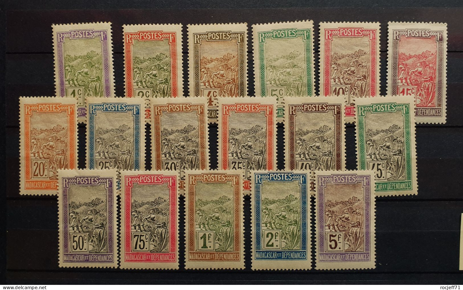 04 - 24 -  Madagascar N° 94 à 110 * - MH - Série Complète - Unused Stamps