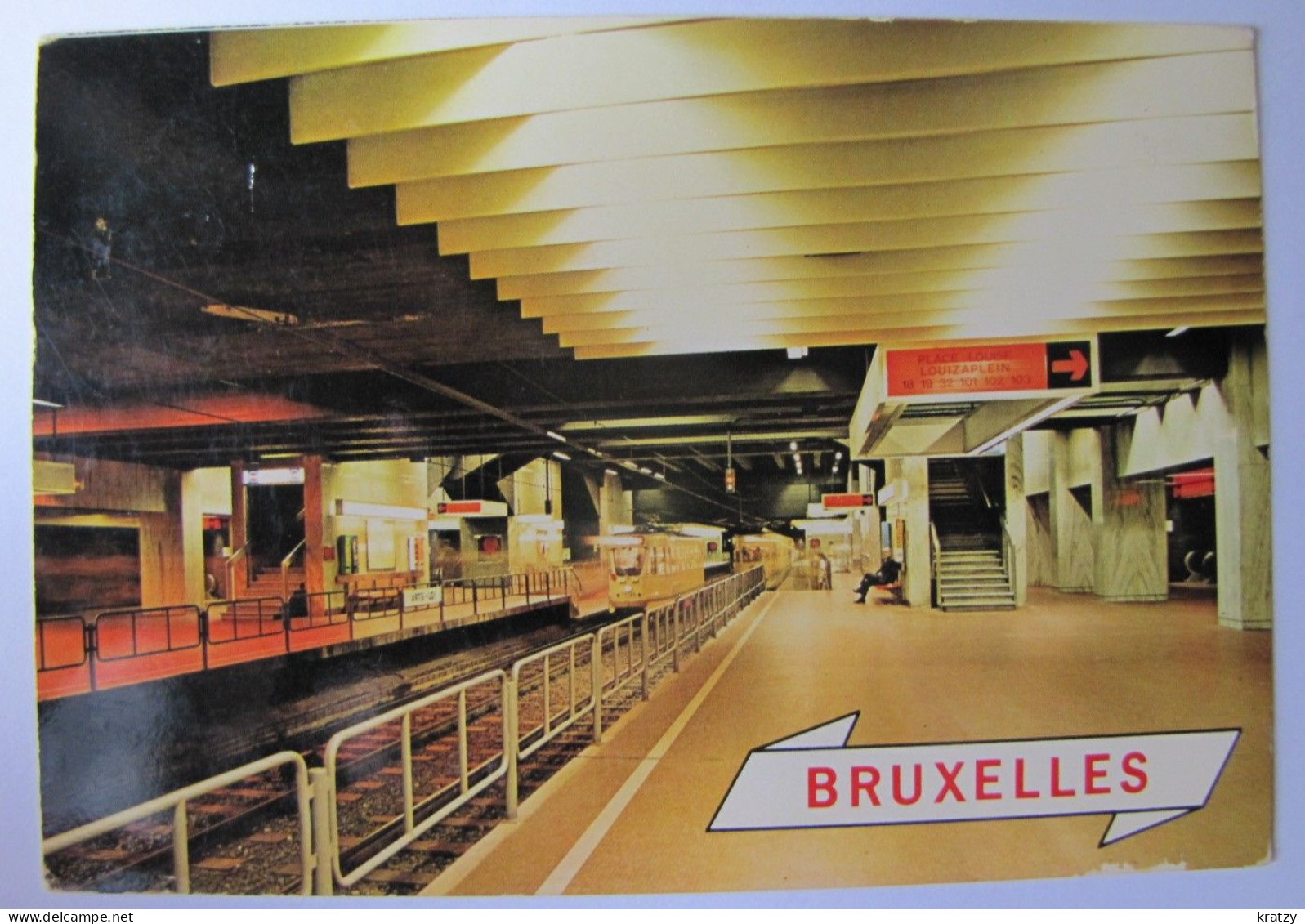 BELGIQUE - BRUXELLES - Le Métro - Transporte Público