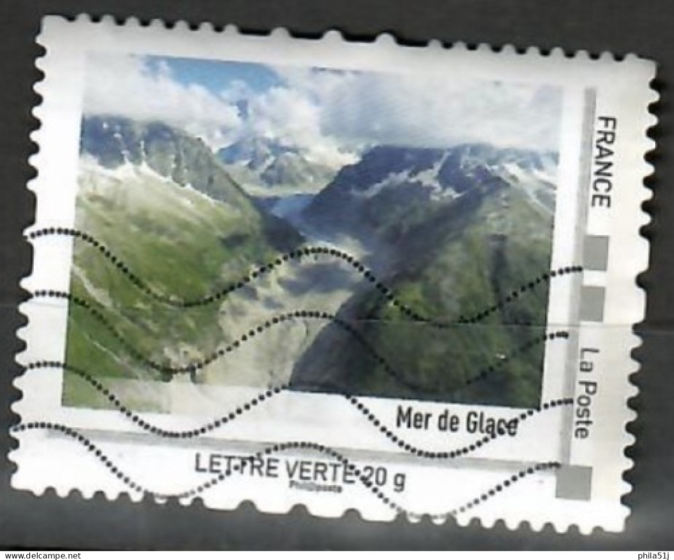 MER DE GLACE----OBL VOIR SCAN - Gebruikt