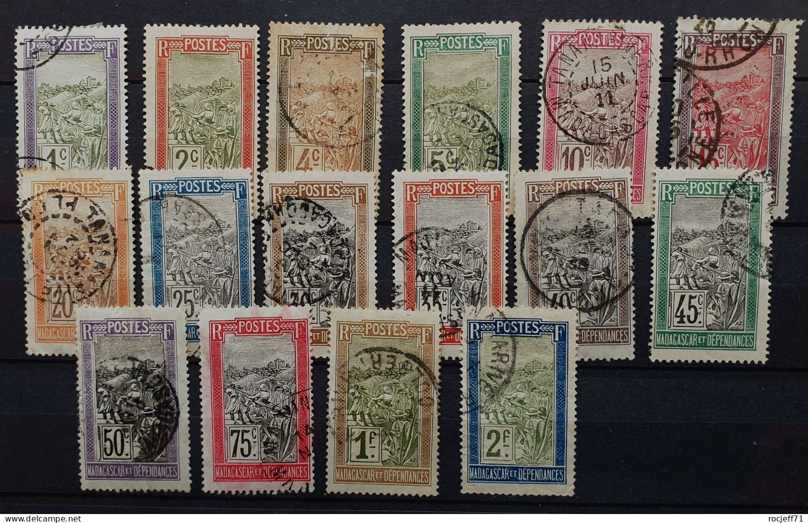 04 - 24 -  Madagascar N° 94 à 109 - Used Stamps