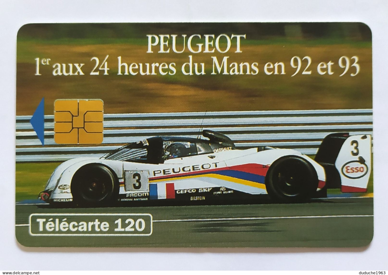 Télécarte France - Peugeot 24 Heures Du Mans - Non Classés