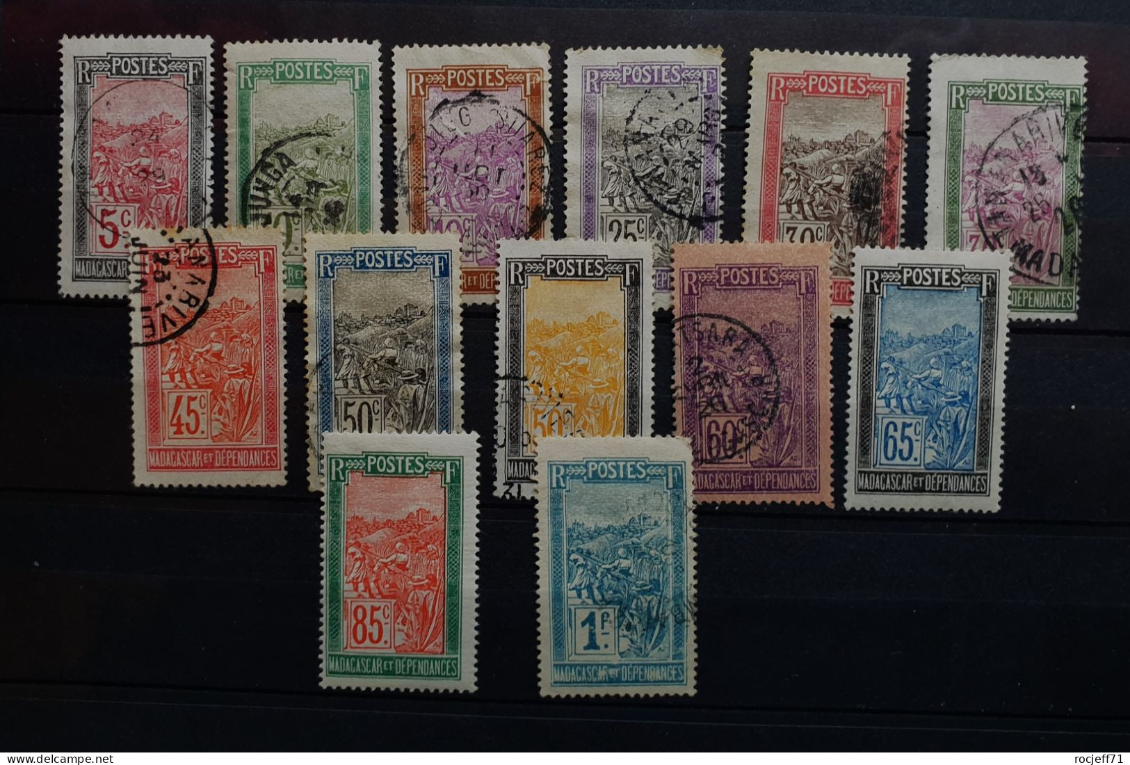 04 - 24 -  Madagascar N°131 à 143 Oblitéré Et * - Used Stamps