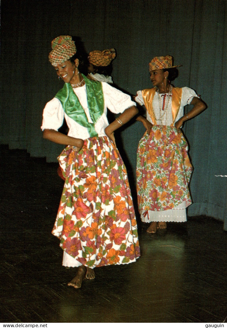 CPM - GUYANE - Folklore Guyanais Jeunes Danseuses En Costume Traditionnel - Edition G.Delabergerie - Other & Unclassified