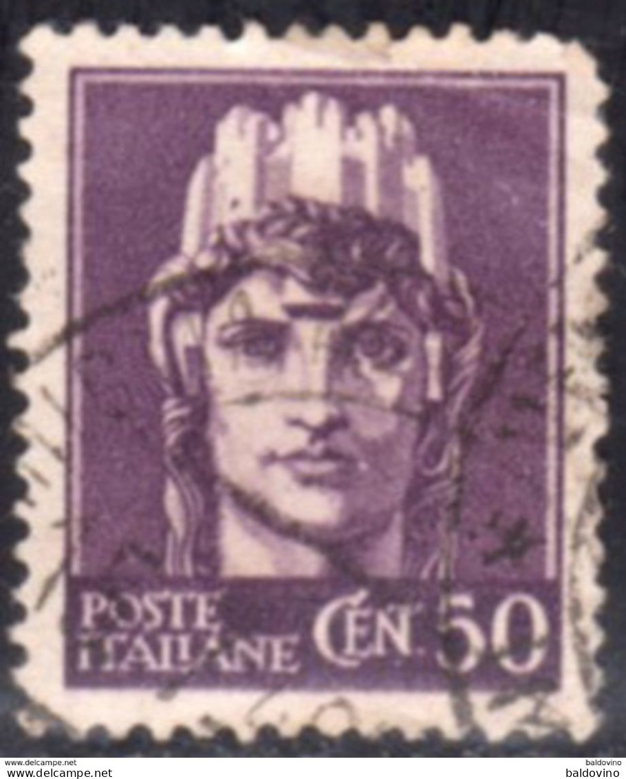 Italia Luogotenenza 1945/46 Varie Tirature Lotto 6 Esemplari (vedi Descrizione) - Other & Unclassified