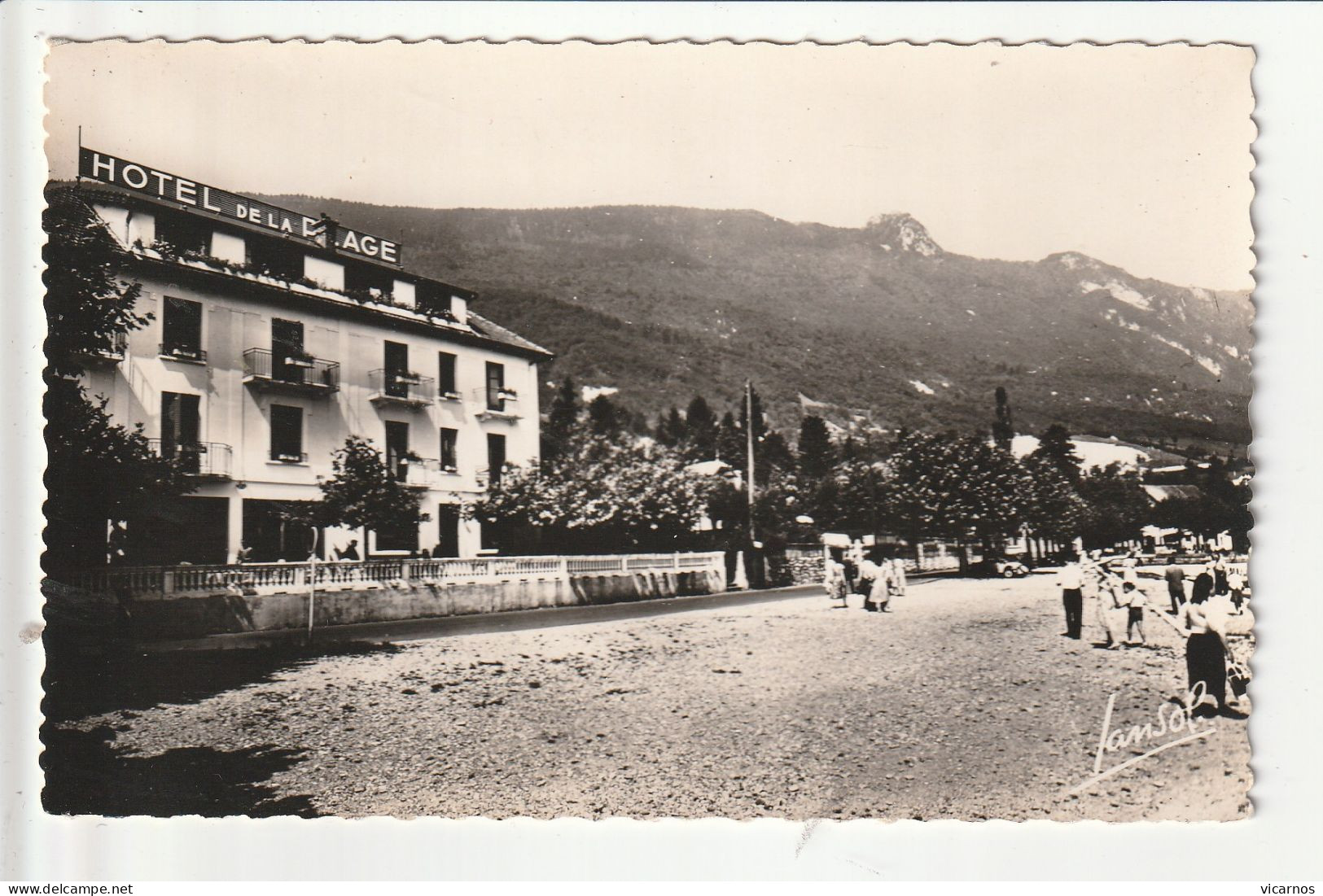 CP 73 LE BOURGET DU LAC L'Hotel De La Plage - Le Bourget Du Lac