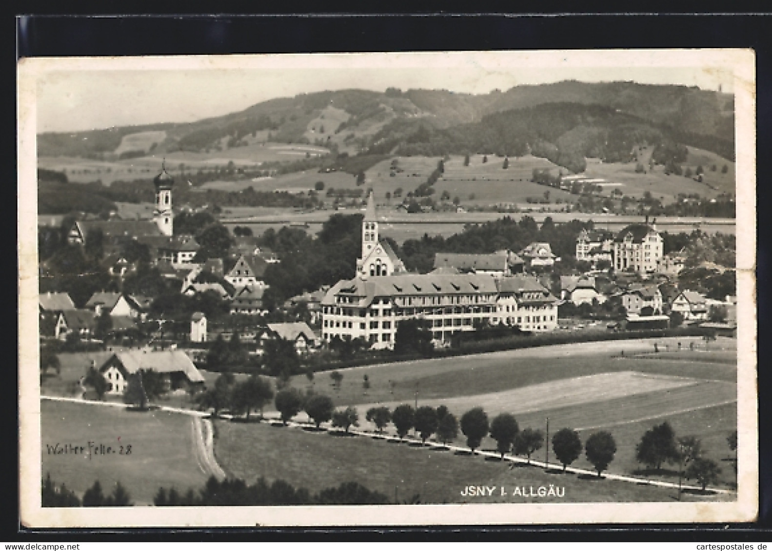 AK Isny Im Allgäu, Gesamtansicht  - Isny