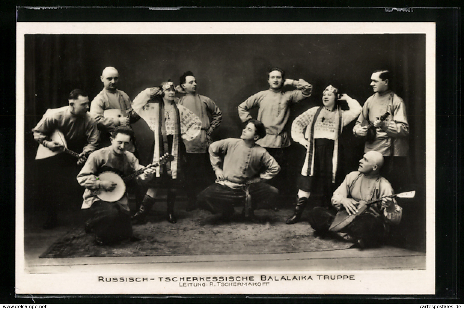 AK Russisch-Tscherkessische Balalaika Truppe  - Music And Musicians