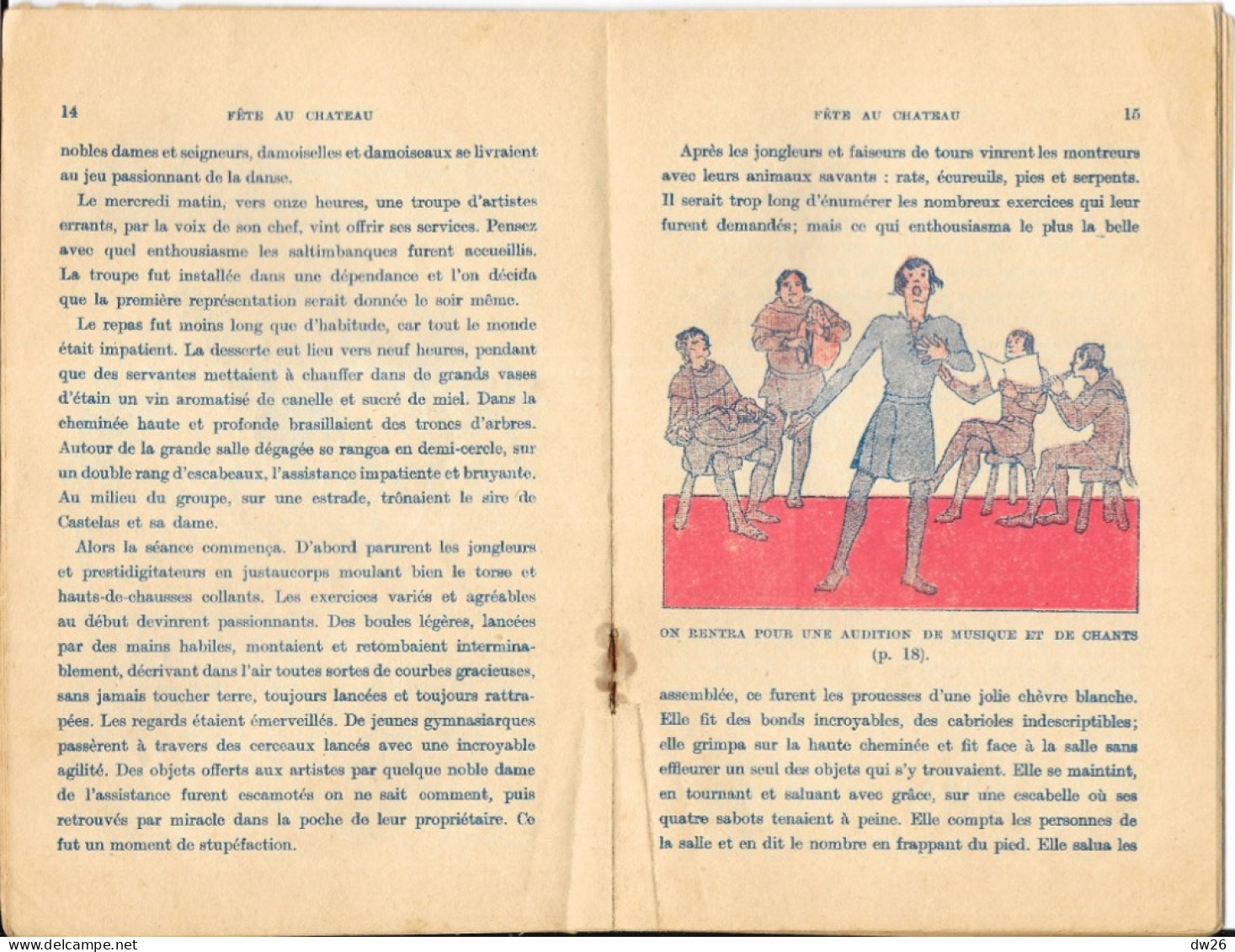 Librairie Larousse - Les Livres Roses Pour La Jeunesse 1932, N° 552: Hagénor, Le Grand Archer Par J. Couderq (Moyen Age) - Sonstige & Ohne Zuordnung