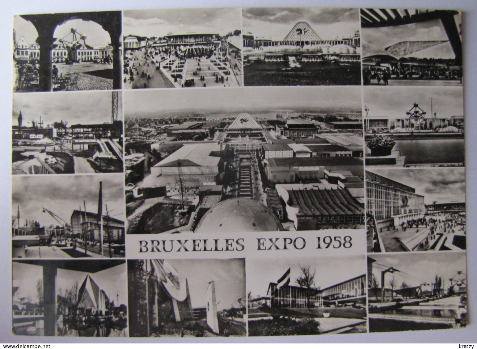 BELGIQUE - BRUXELLES - Exposition Universelle De 1958 - Vues - Expositions Universelles