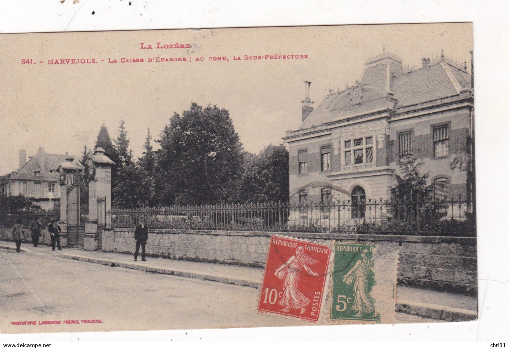 DEP48......10 CPA LOZERE Selection - 5 - 99 Postales