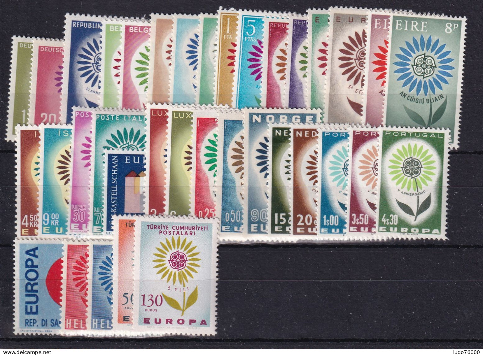 D 787 / EUROPA  ANNEE 1964 COMPLETE NEUF* COTE 117€ - 1964