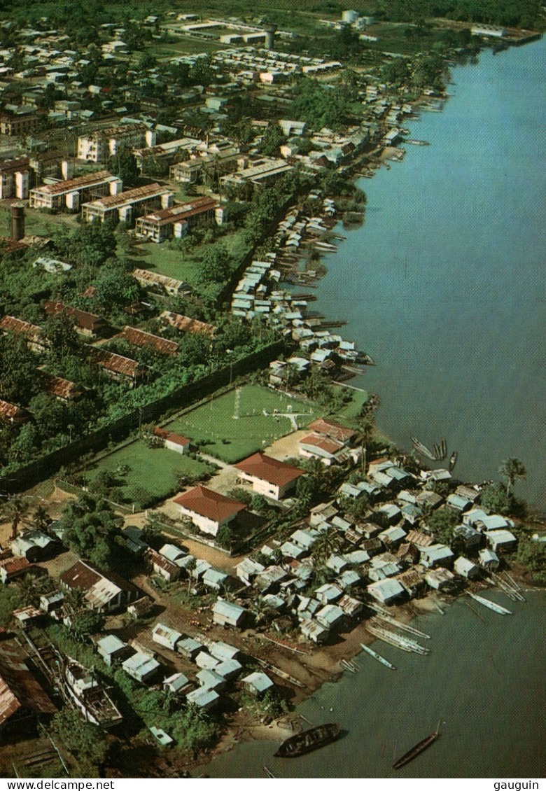 CPM - SAINT-LAURENT Du MARONI - Village Bosh Bâtiments Météo Cité Des Acacias (Vue Aérienne) - Edition P.Dubois - Saint Laurent Du Maroni