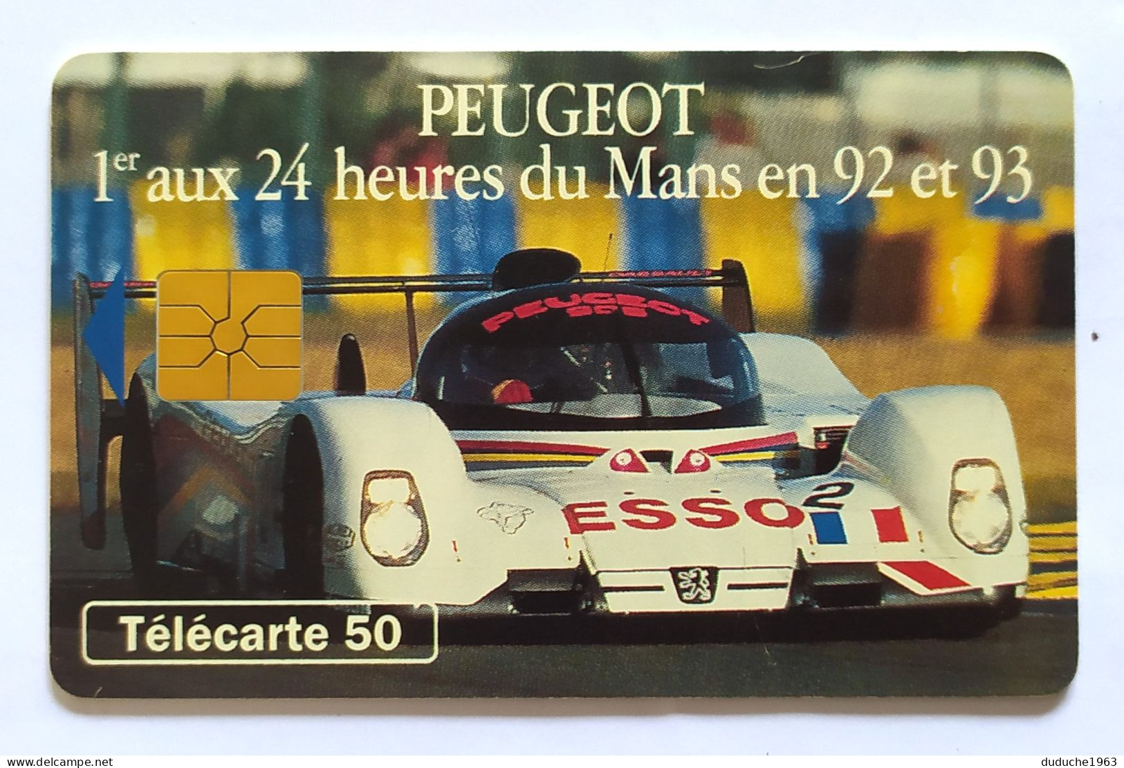 Télécarte France - Peugeot 24 Heures Du Mans - Unclassified