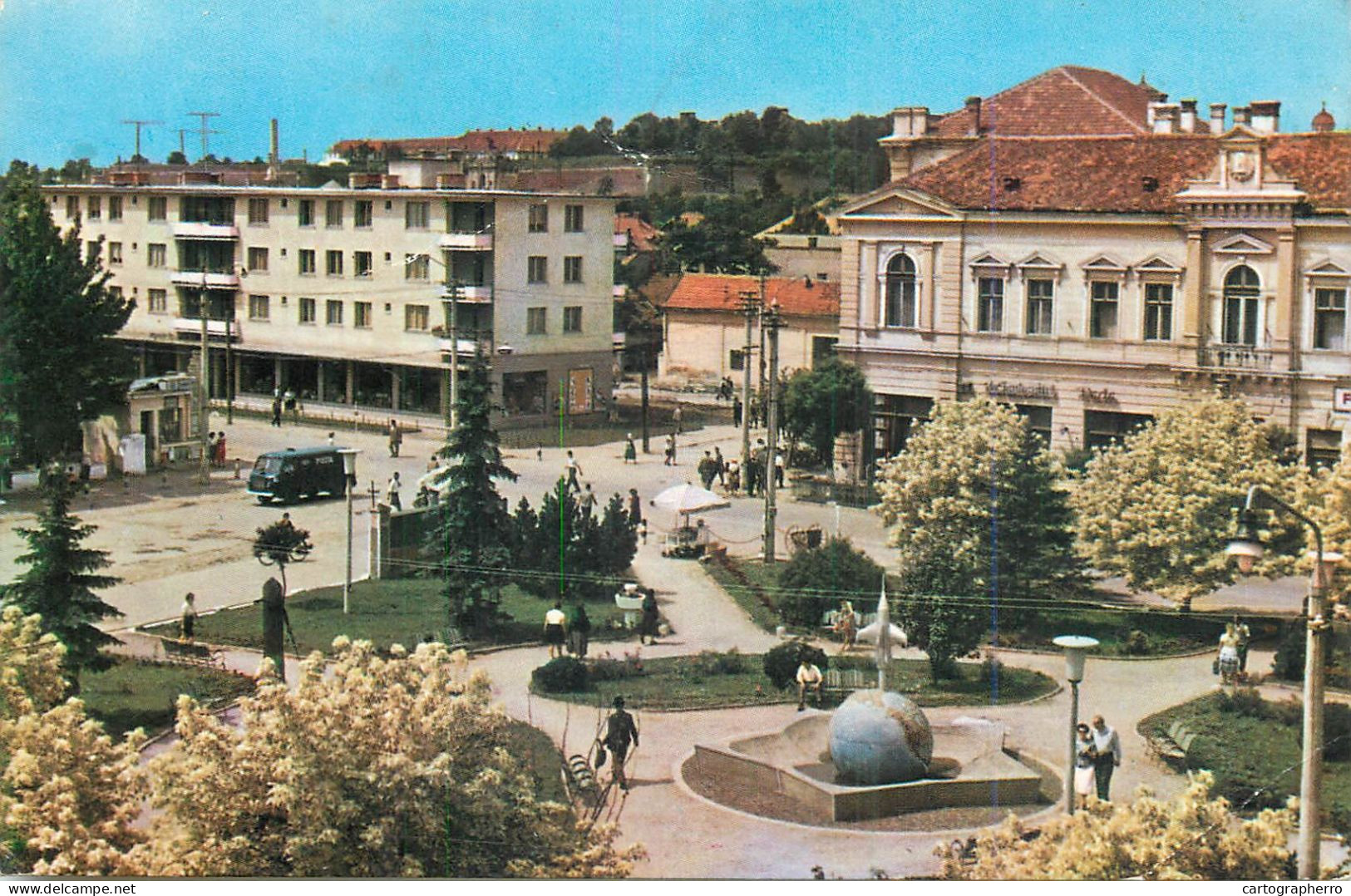 Postcard Romania Alba Iulia 1965 - Rumänien