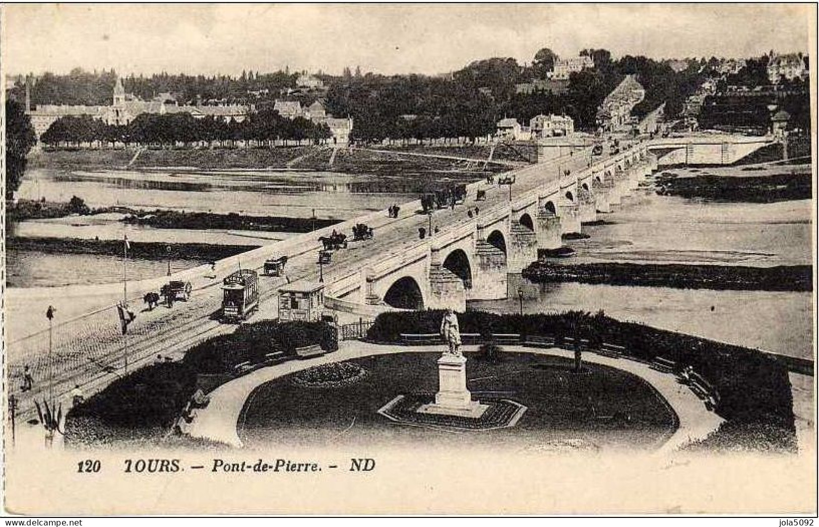 37 - TOURS - Pont De Pierre - Tours