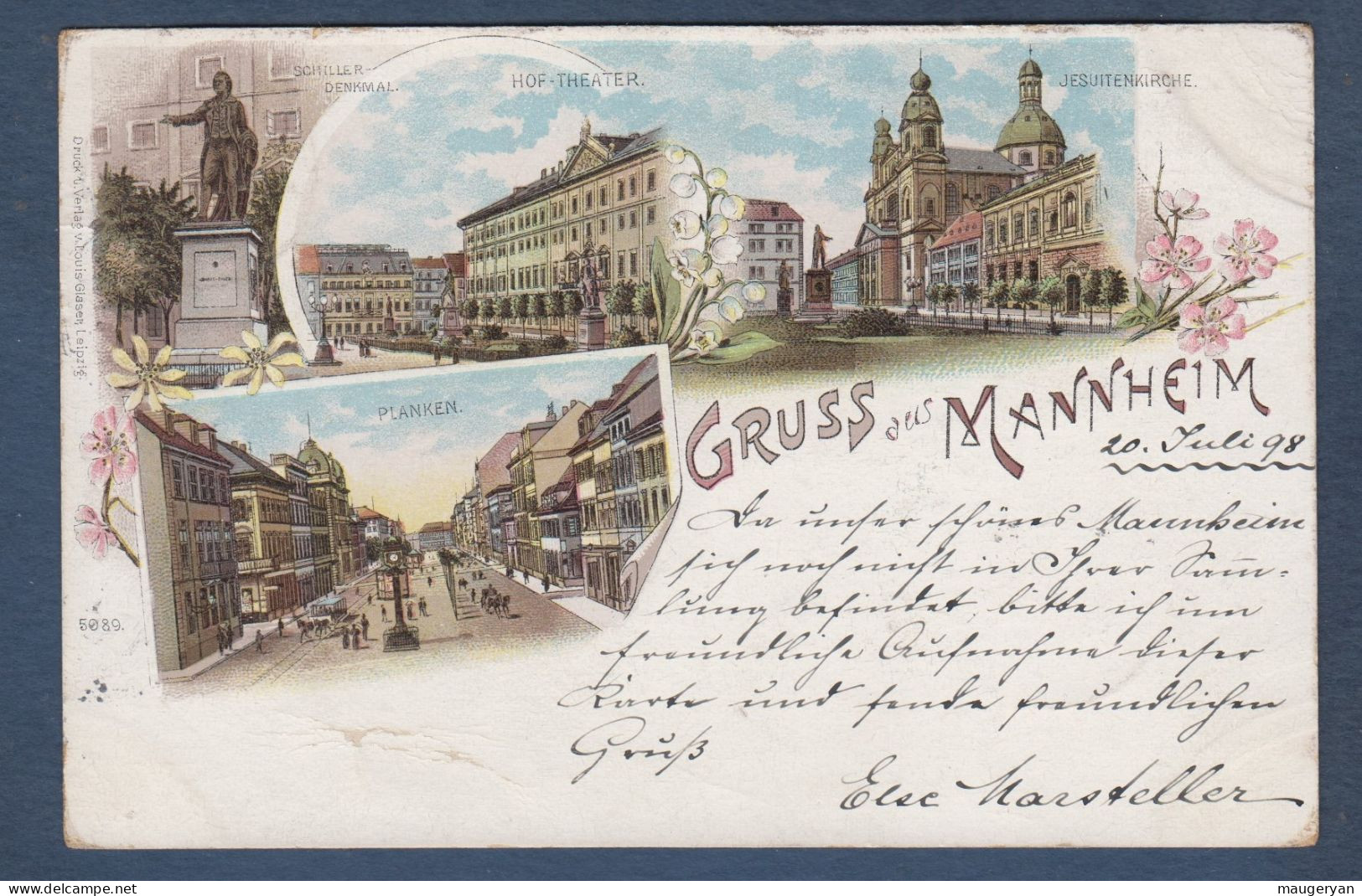 Gruss Aus  MANNHEIM - Mannheim