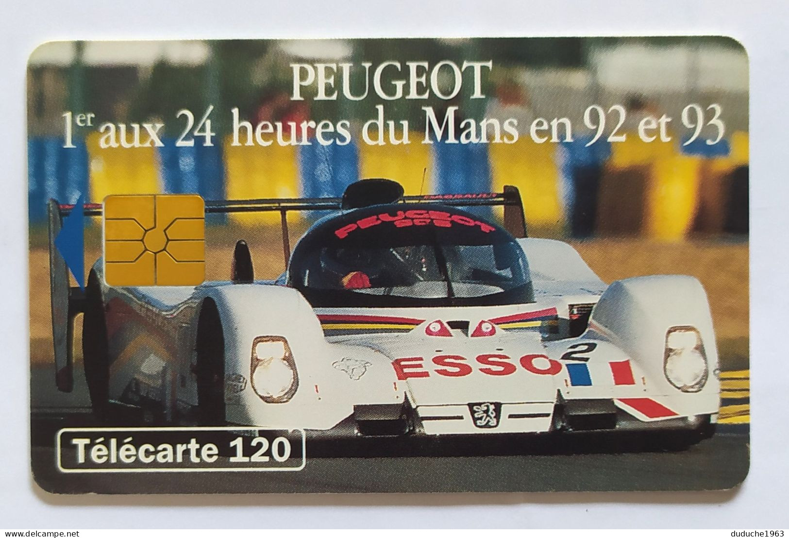 Télécarte France - Peugeot 24 Heures Du Mans - Non Classificati