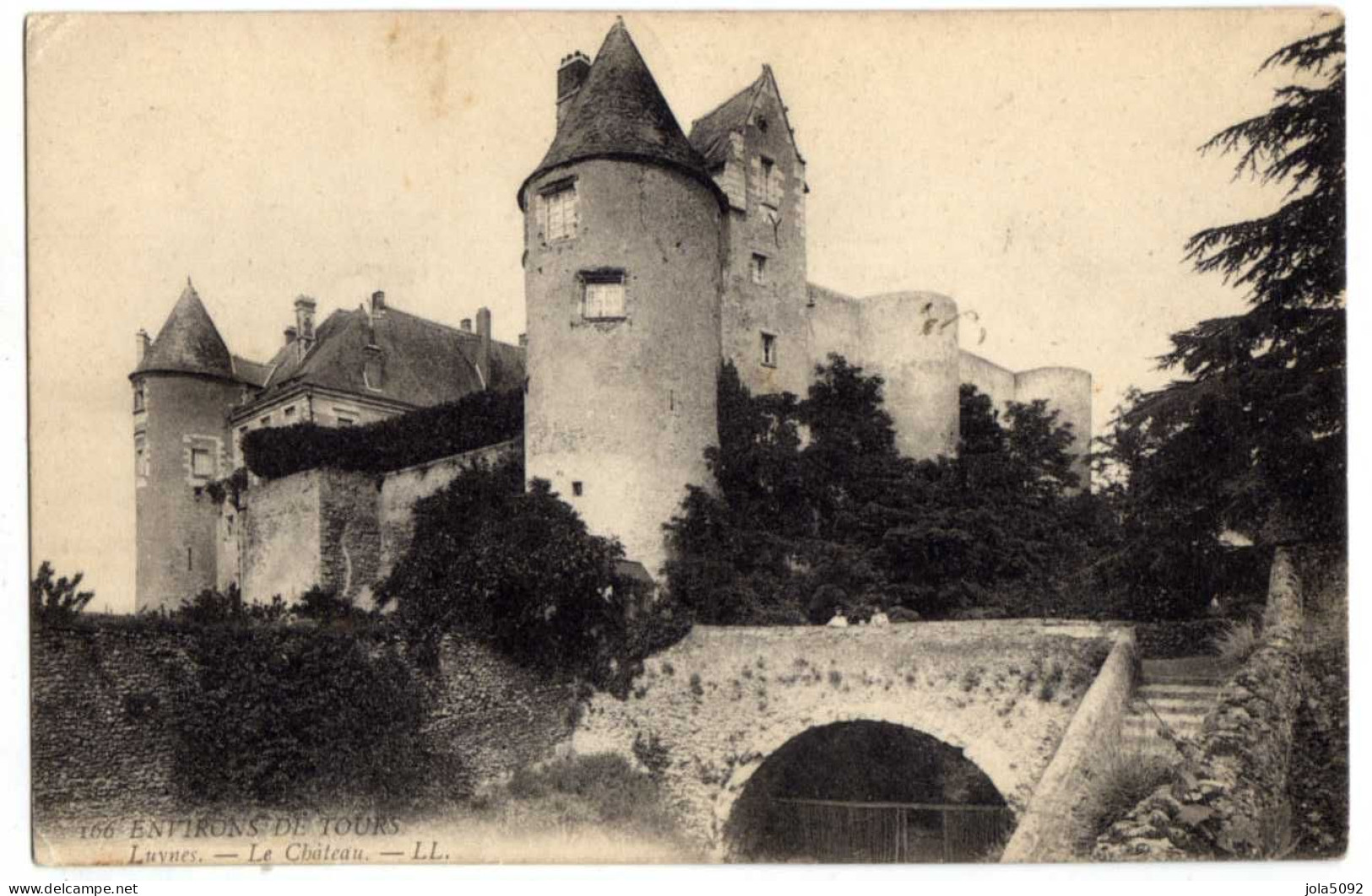 37 - Environs De TOURS - LUYNES - Le Château - Luynes