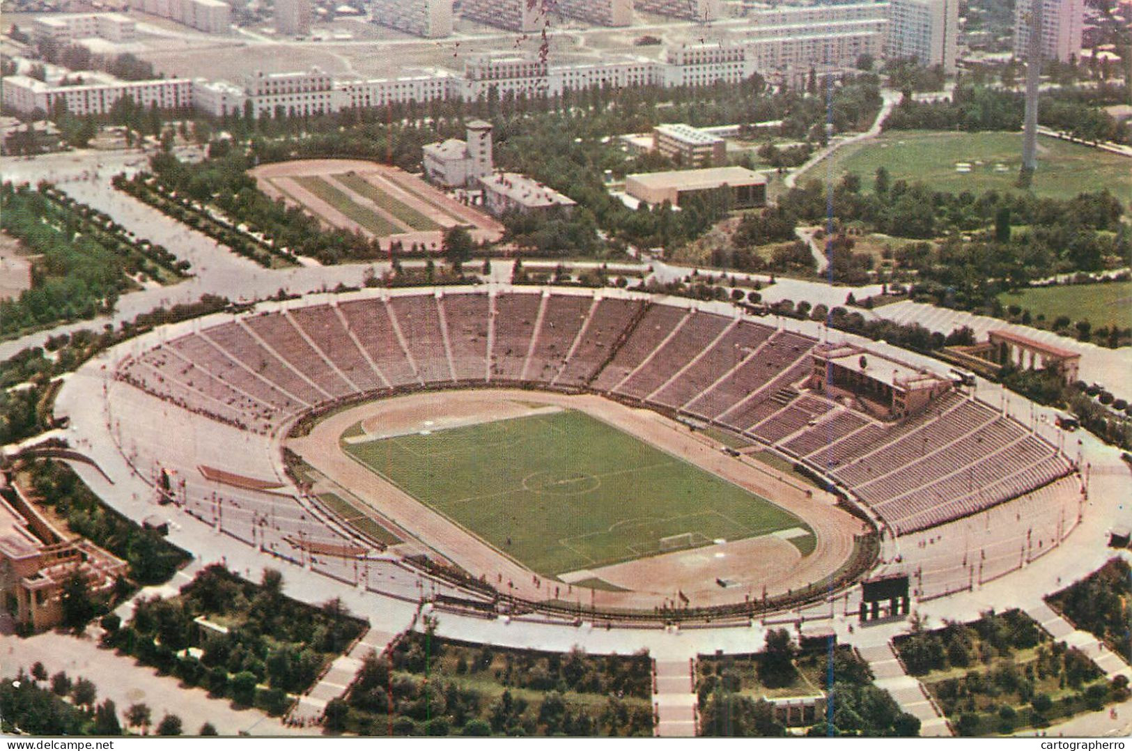 Postcard Romania Bucuresti Stadion 23 August - Romania