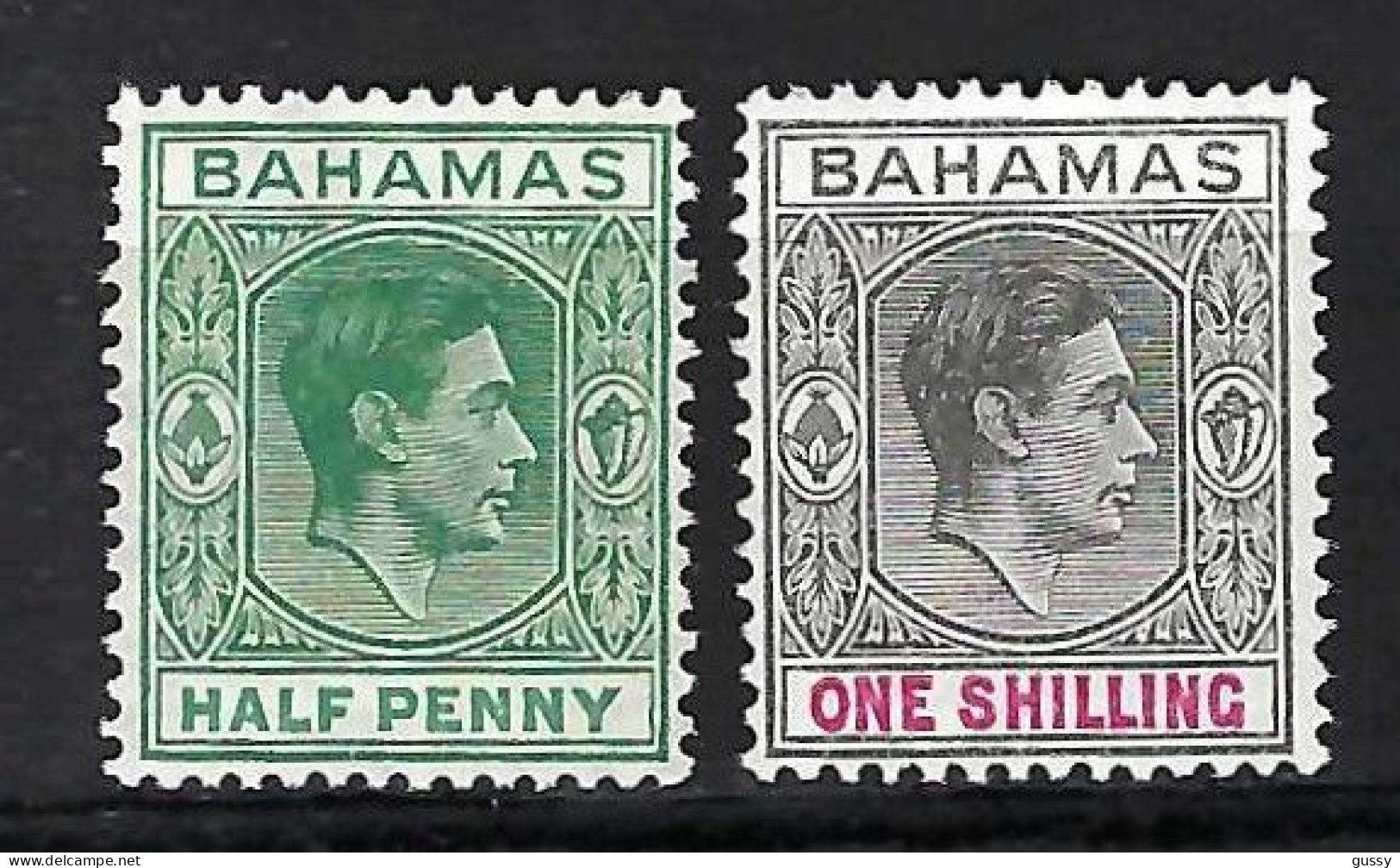 BAHAMAS Ca.1938-48: Lot De Neufs** - 1859-1963 Kronenkolonie