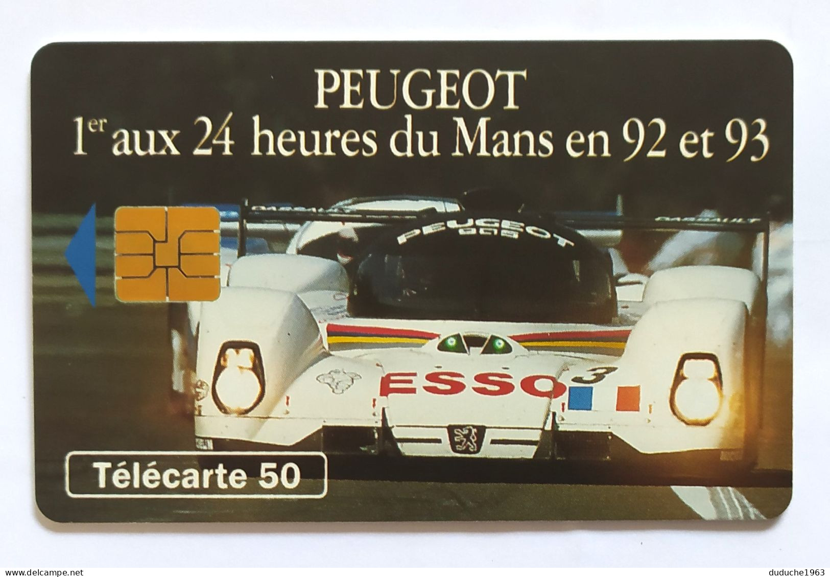 Télécarte France - Peugeot 24 Heures Du Mans - Non Classés