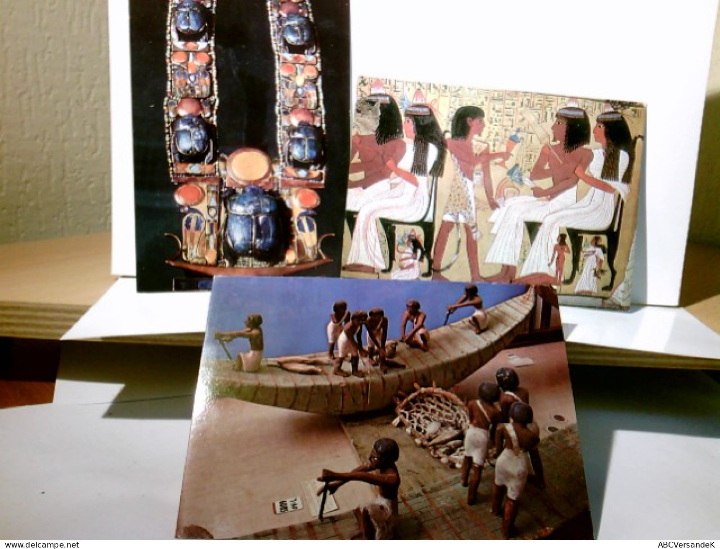 Ägypten.  Die Meister . 3 X Alte Ansichtskarte / Fotokarte Farbig, Unliniert, Ungel. Ca 80ger Jahre ?. 1 X Ku - Ohne Zuordnung