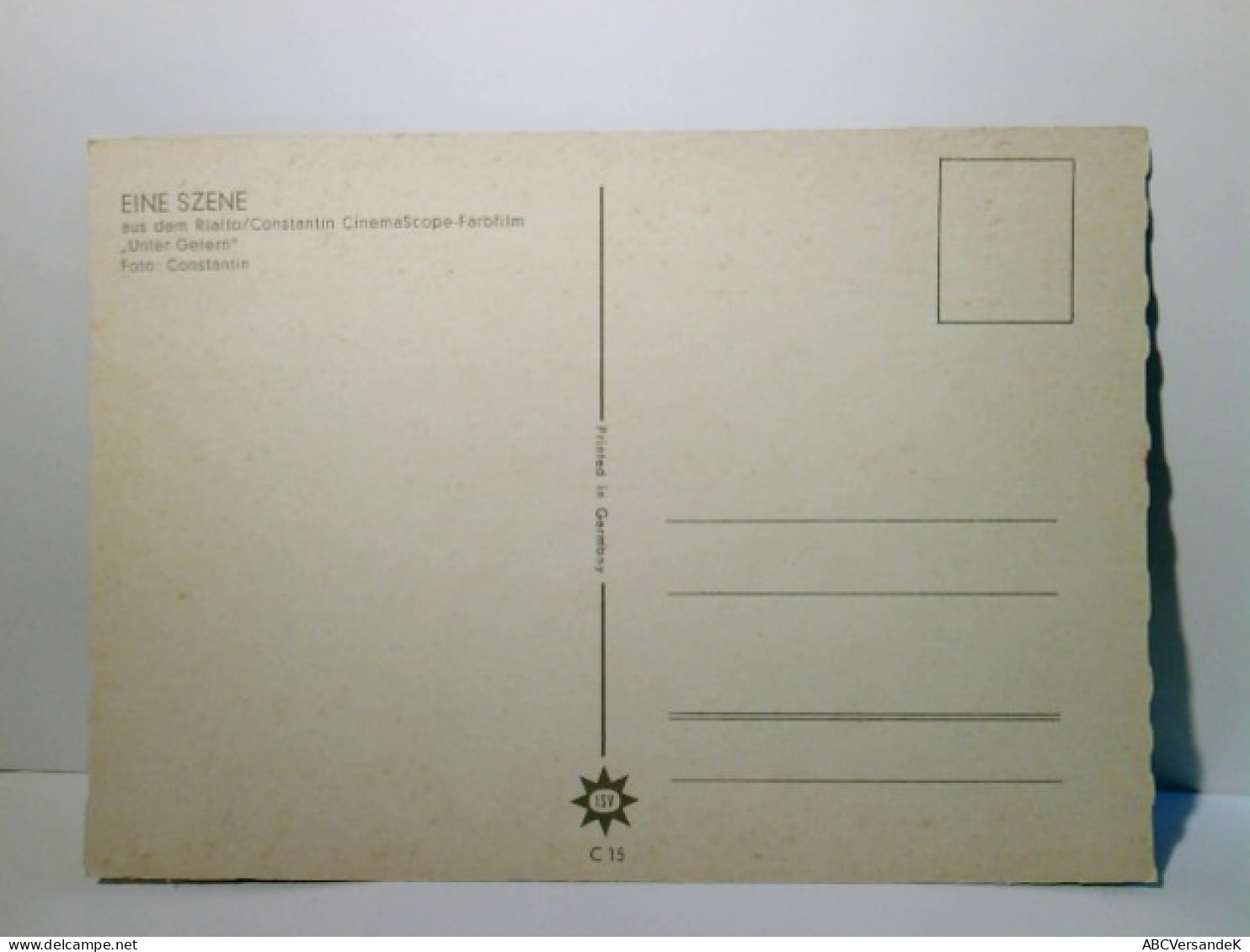 Karl May. Elke Sommer, Stewart Granger Und Andere. Alte Ansichtskarte / Filmkarte Farbig, Ungel., Um 1962. Sze - Non Classés
