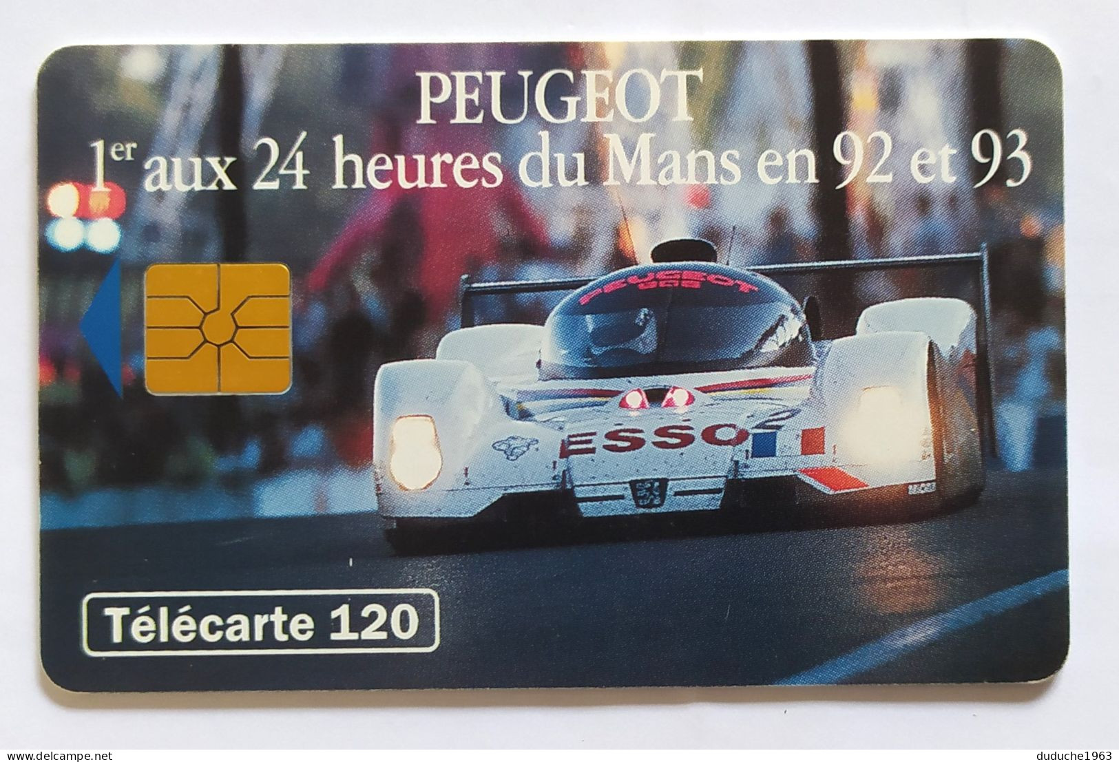 Télécarte France - Peugeot 24 Heures Du Mans - Sin Clasificación