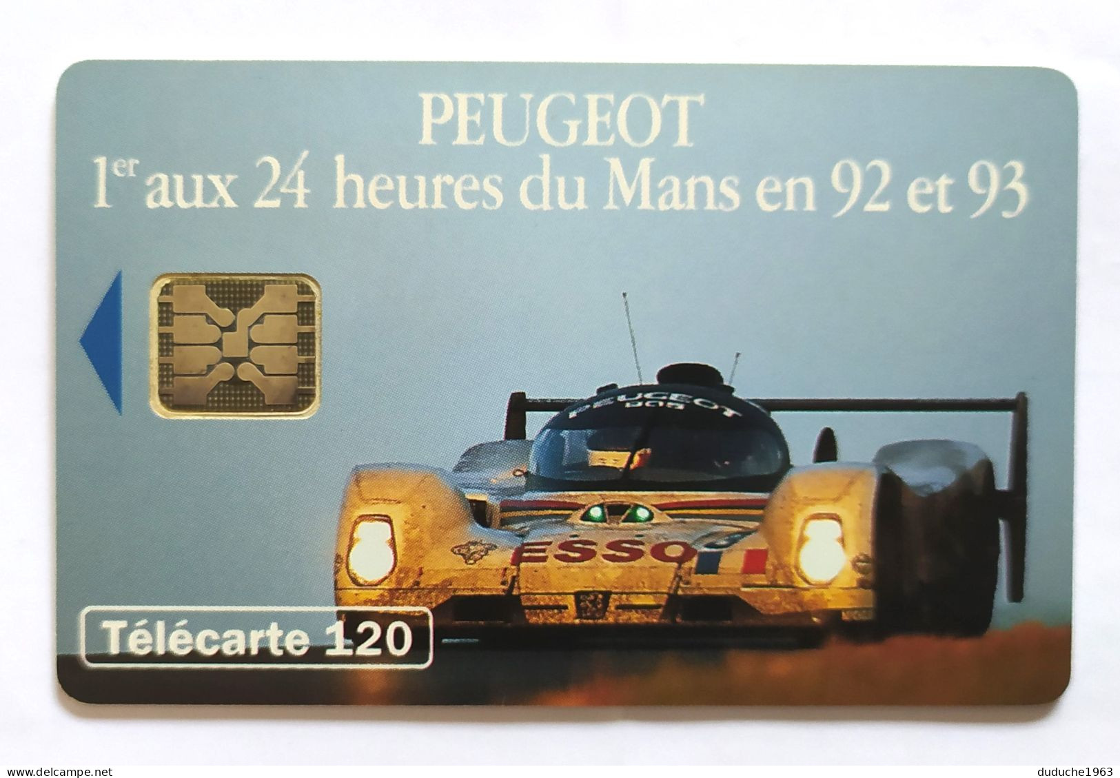 Télécarte France - Peugeot 24 Heures Du Mans - Zonder Classificatie