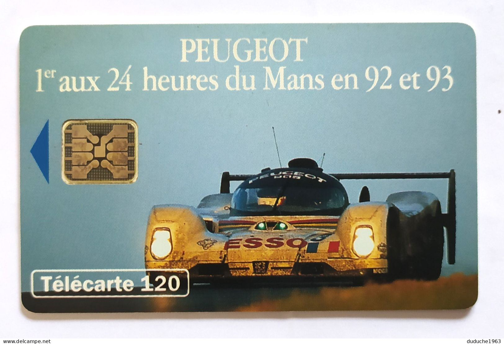 Télécarte France - Peugeot 24 Heures Du Mans - Ohne Zuordnung