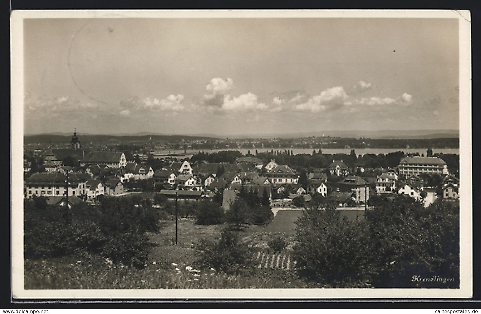 AK Kreuzlingen, Totalansicht Aus Der Vogelschau  - Kreuzlingen