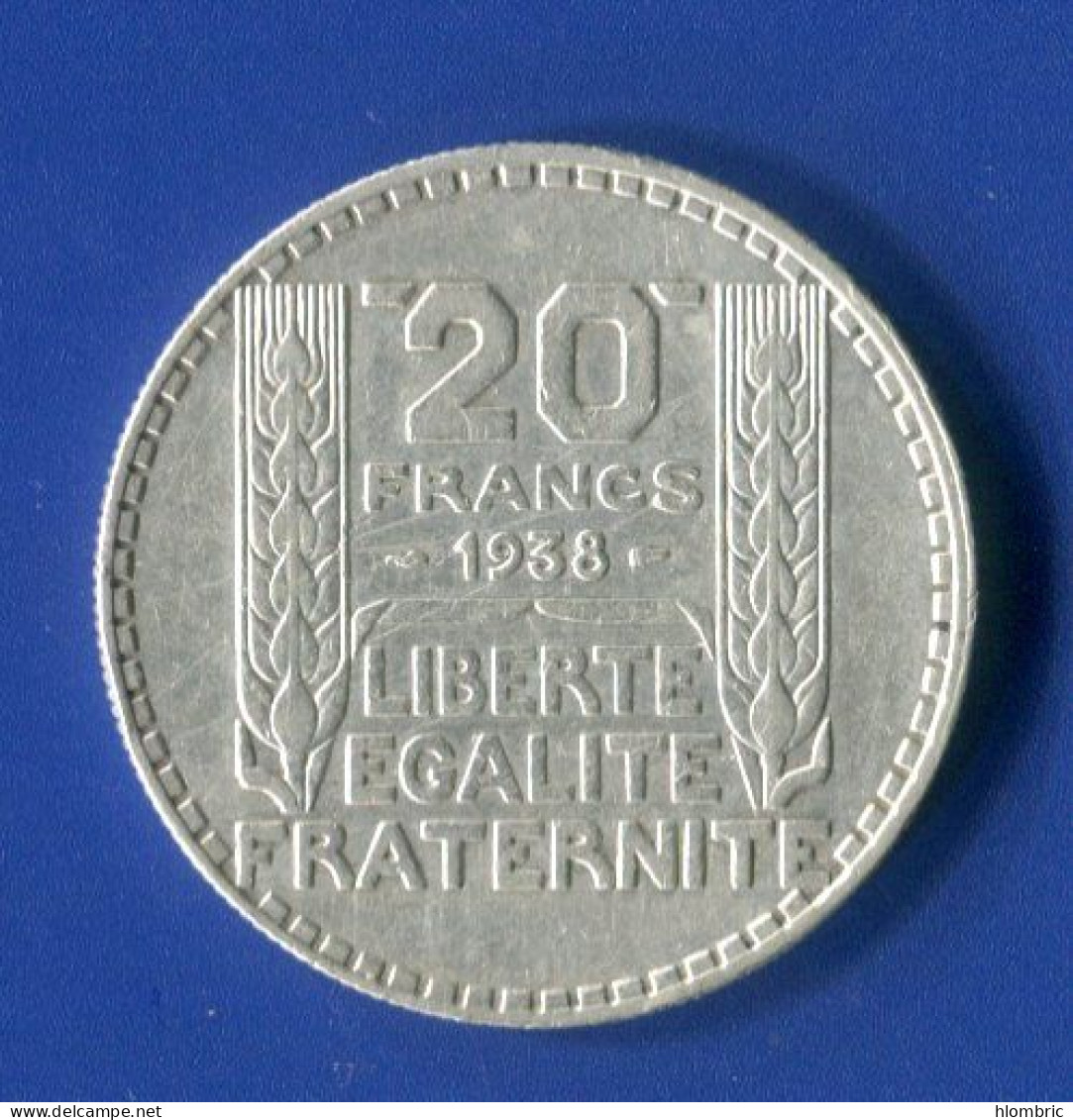 20  Fr  1938  Arg - 20 Francs