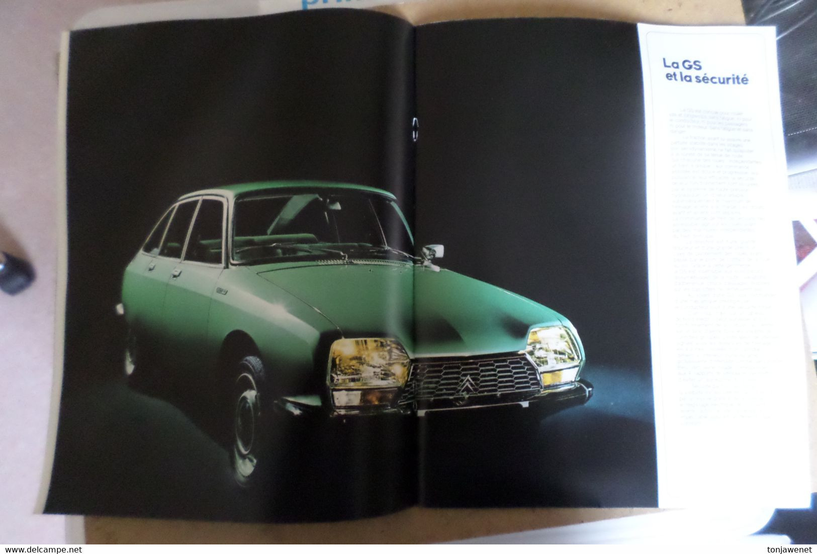 CITROËN 1974 - Livret Publicitaire - Présentation De La Gamme GS ( Automobile, Cars, Voitures ) - Voitures