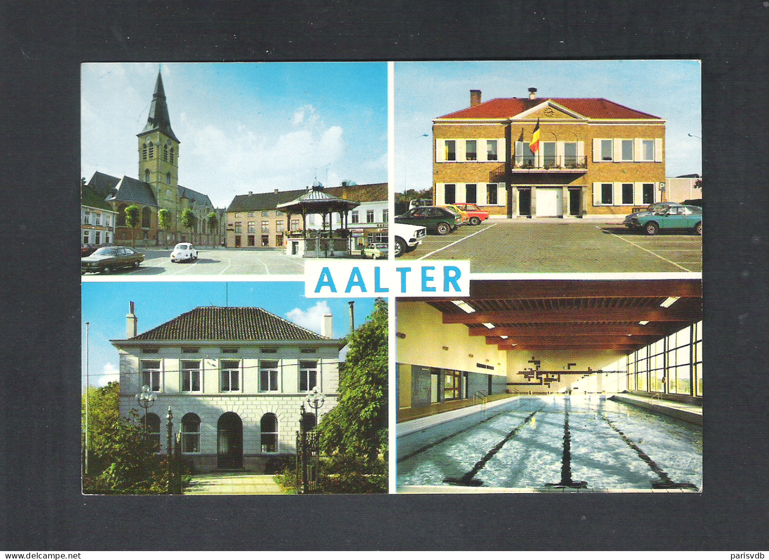 AALTER - 4 ZICHTEN  GEMEENTEHUIS - ZWEMBAD ...  (11.056) - Aalter
