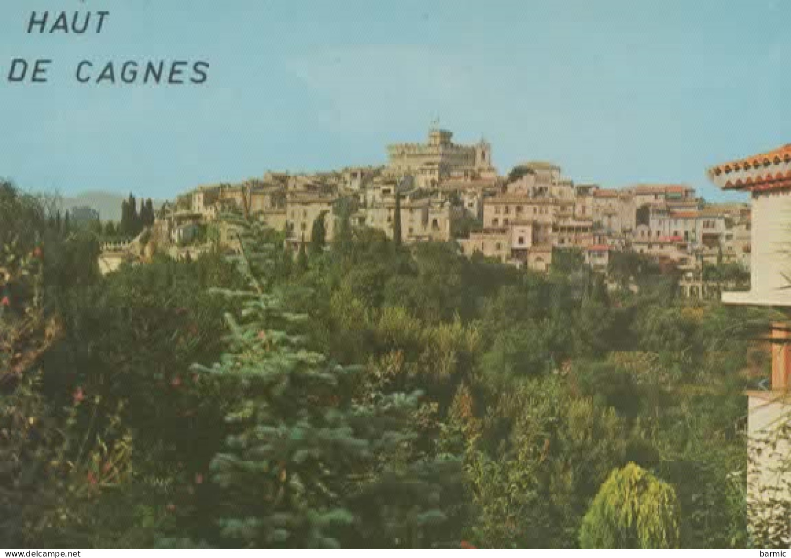 CAGNES SUR MER, VUE GENERALE COULEUR REF 15635 - Cagnes-sur-Mer