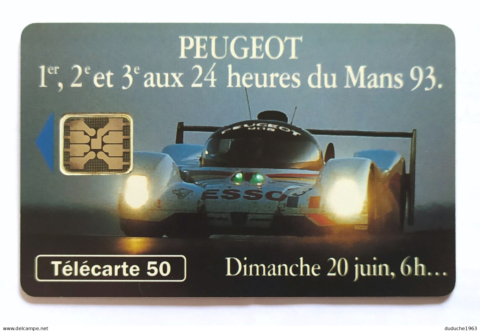 Télécarte France - Peugeot 24 Heures Du Mans - Sin Clasificación