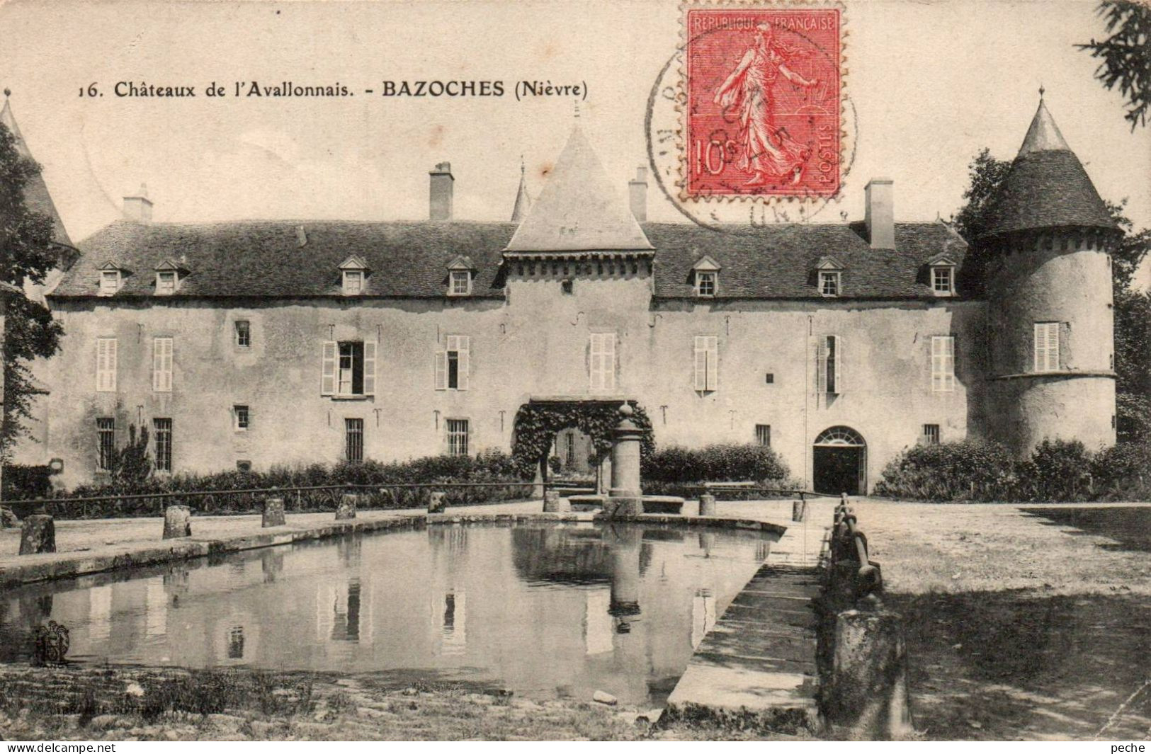 N°240 W -cpa Bazoches -château De L'Avalonnais- - Bazoches