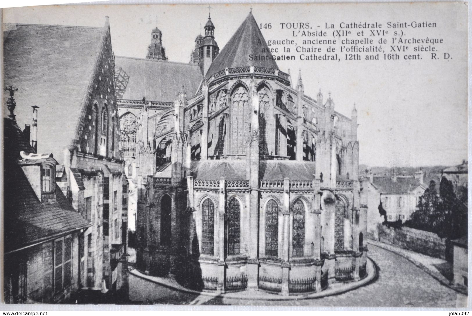 37 - TOURS - La Cathédrale Saint-Gatien - Tours