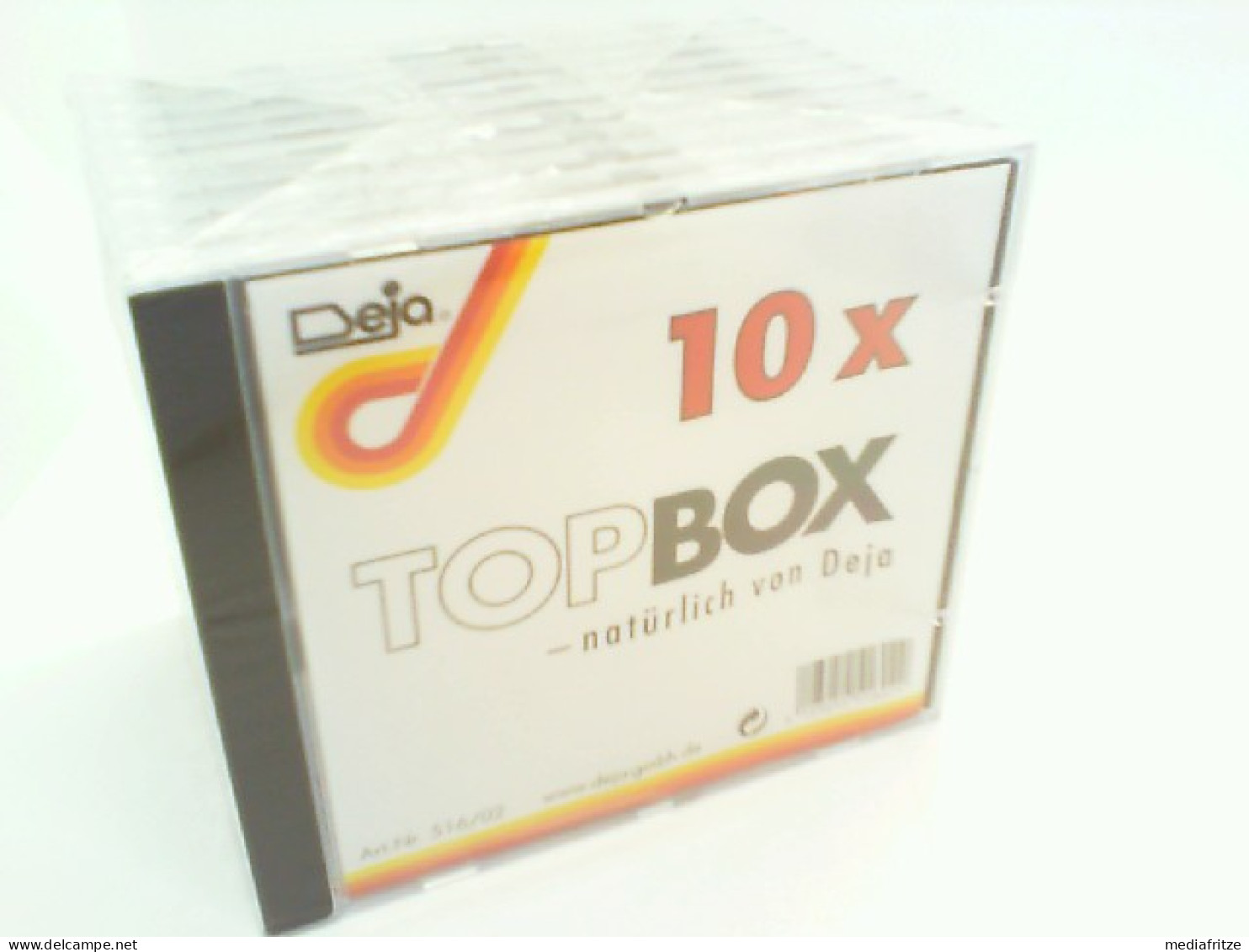 CD Topbox 10pack, Schwarz - Andere & Zonder Classificatie